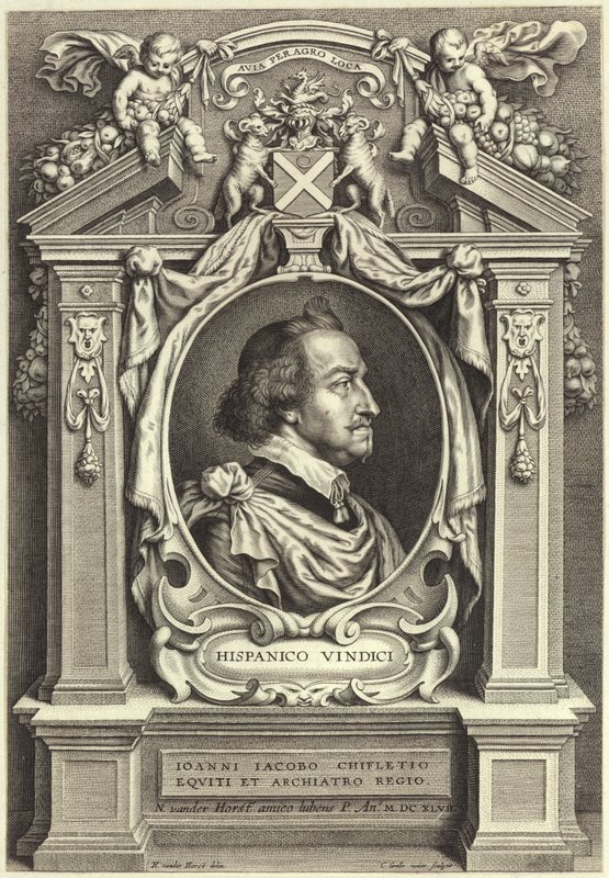 Portrét Jean-Jacquese Chiffleta od Dutch School