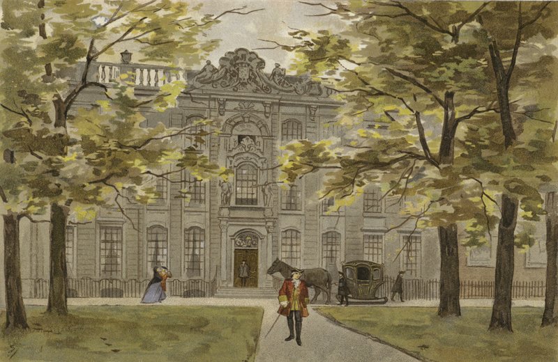 Významné holandské sídlo, polovina 18. století od Dutch School