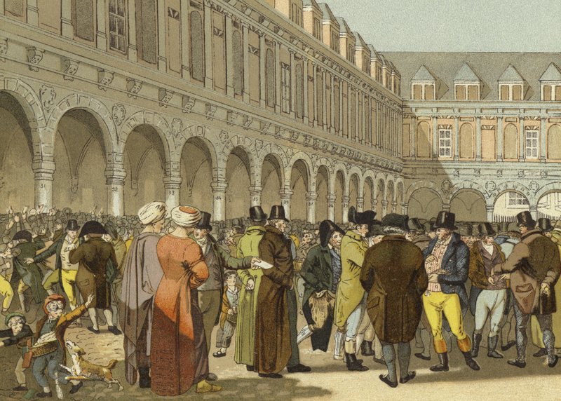Velká výměna Amsterdamu, 19. století od Dutch School