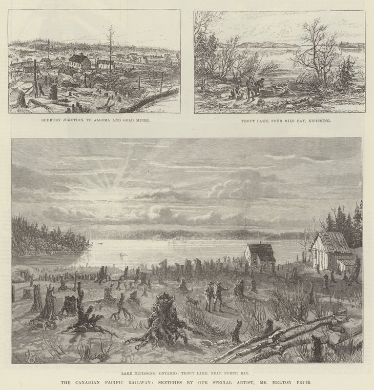 Kanadská pacifická železnice od E. Jennings