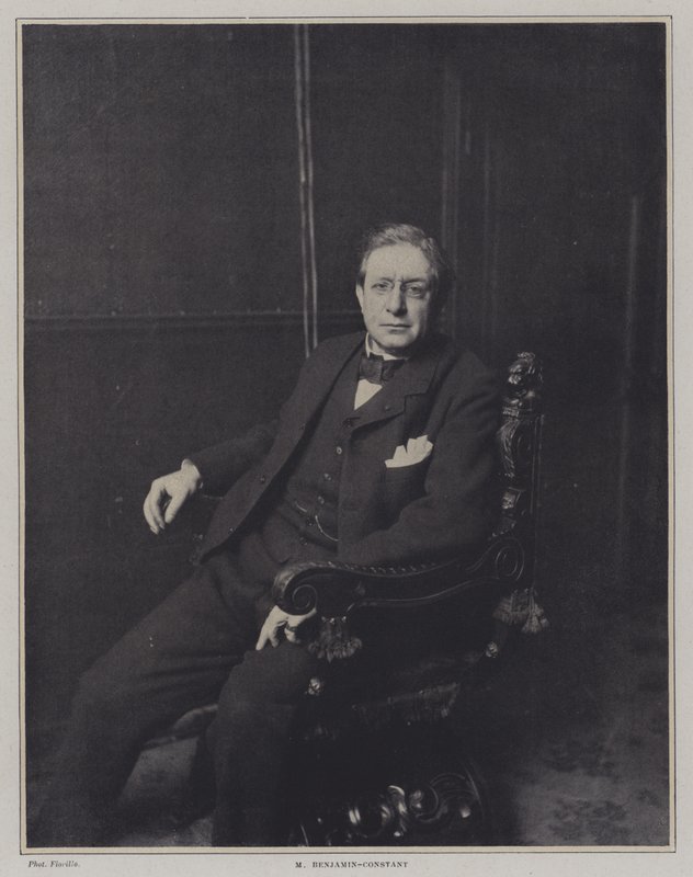 Jean-Joseph Benjamin-Constant, francouzský umělec od E. Fiorillo