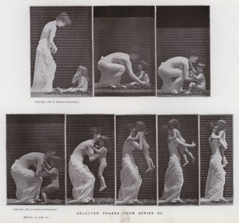 Závěsný od Eadweard Muybridge