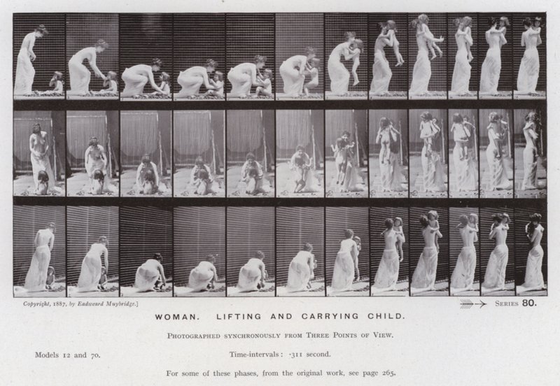 Závěsný od Eadweard Muybridge