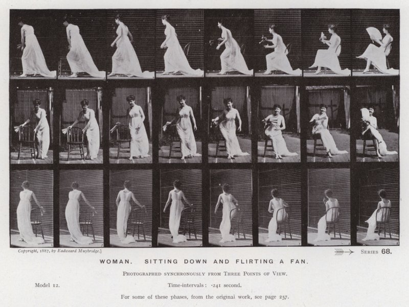 Závěsný od Eadweard Muybridge