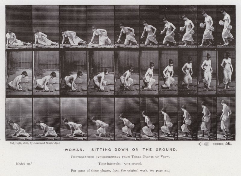 Závěsný od Eadweard Muybridge