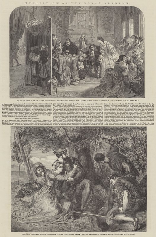 Výstava Královské akademie od Edgar Melville Ward