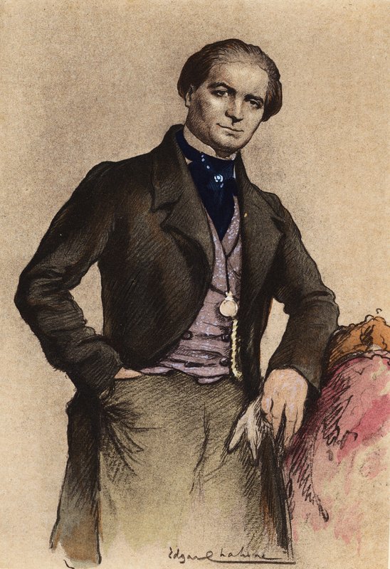Ilustrace k Madame Bovary od Gustava Flauberta (barevná litografie) od Edgar Chahine