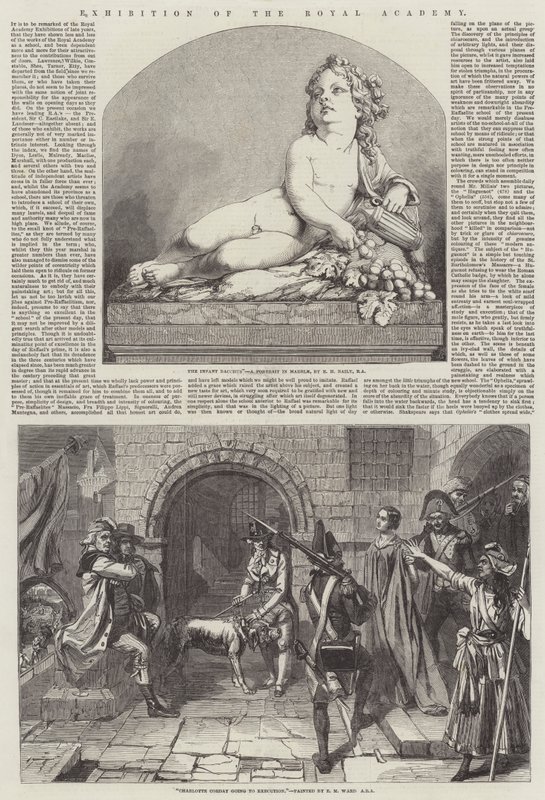 Výstava Královské akademie od Edgar Melville Ward