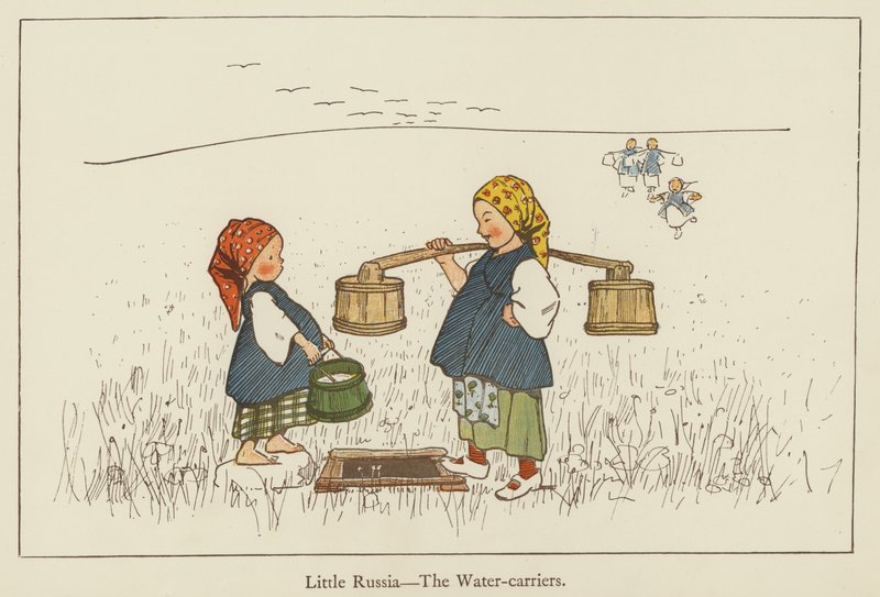 Malé Rusko, vodníci od Edith Farmiloe