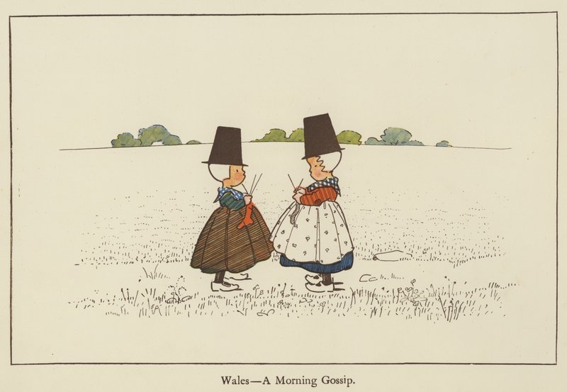 Wales, ranní drby od Edith Farmiloe