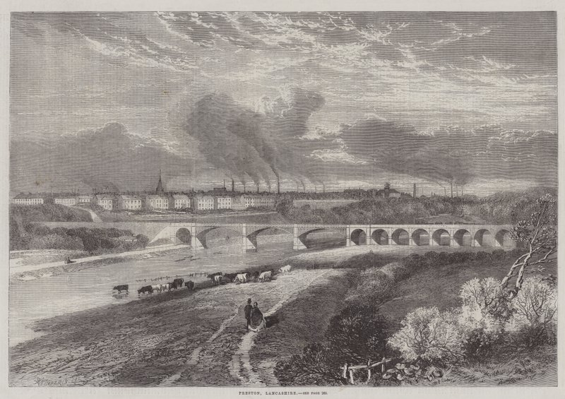 Preston, Lancashire od Edmund Morison Wimperis