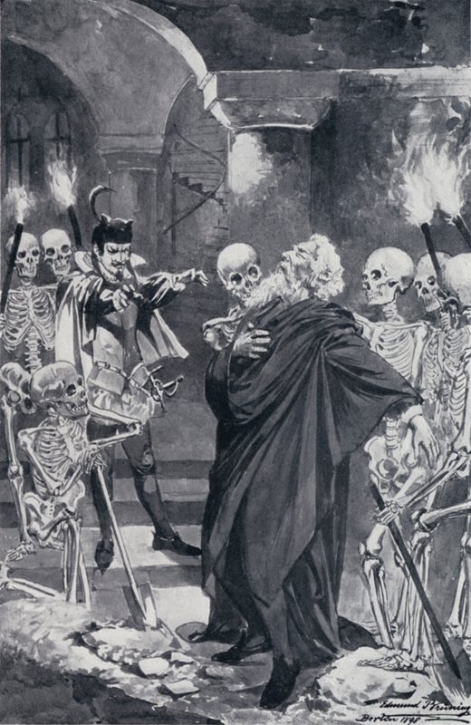 Ilustrace pro Goethes Faust od Edmund Bruning