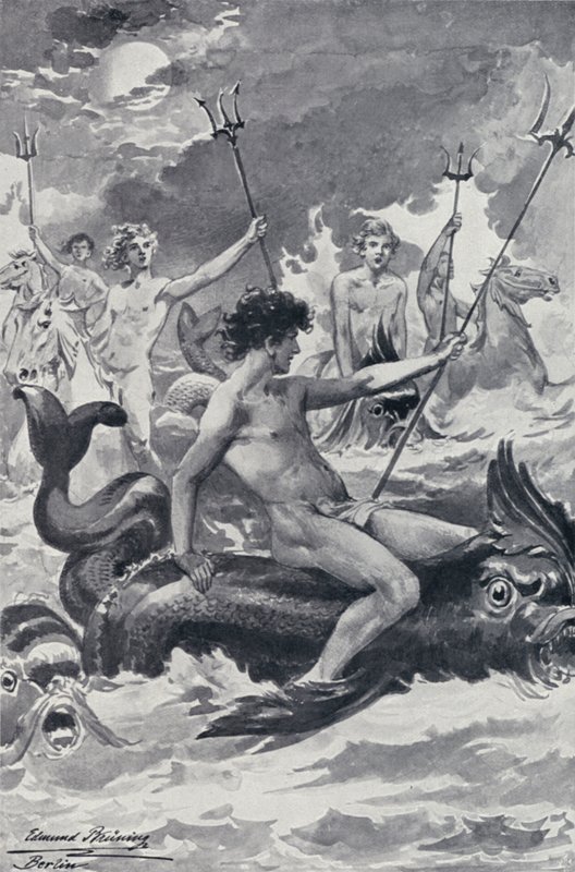 Ilustrace pro Goethes Faust od Edmund Bruning