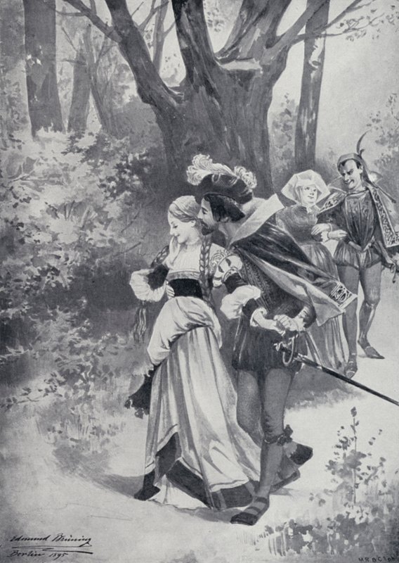 Ilustrace pro Goethes Faust od Edmund Bruning