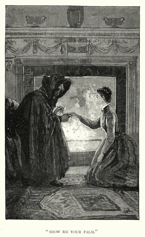 Ilustrace pro Jane Eyre od Charlotte Bronte (rytina) od Edmund Henry Garrett