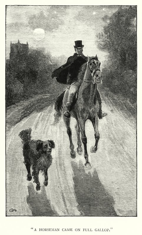 Ilustrace pro Jane Eyre od Charlotte Bronte (rytina) od Edmund Henry Garrett