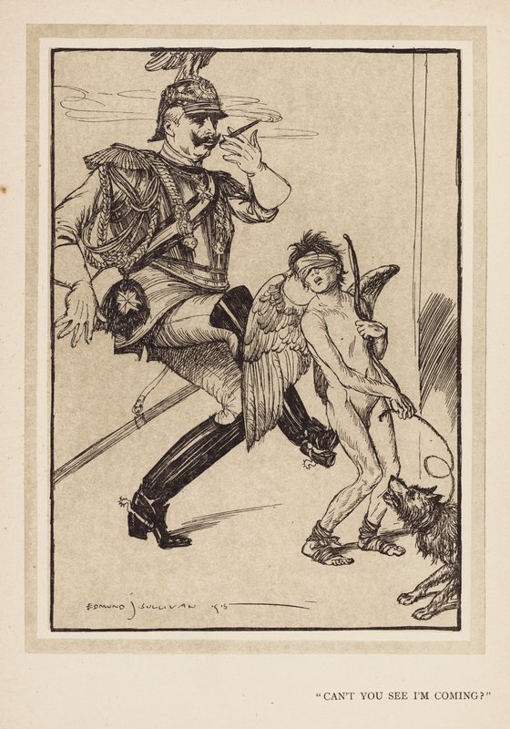 Kaiserův věnec: (litografie): "Copak nevidíš, že jdu" od Edmund Joseph (after) Sullivan