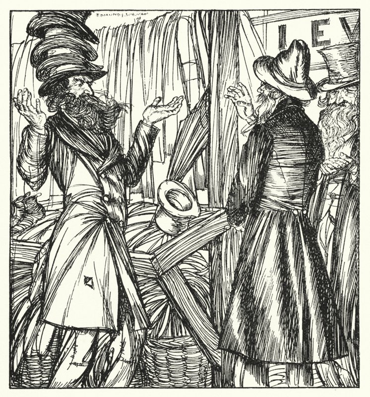 Ilustrace pro Sartor Resartus od Edmund Joseph after Sullivan