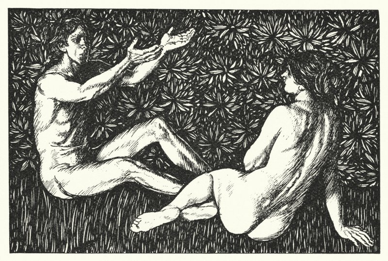 Ilustrace pro Sartor Resartus od Edmund Joseph after Sullivan
