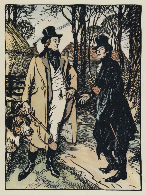 Ilustrace pro Tennysons Maud od Edmund Joseph after Sullivan