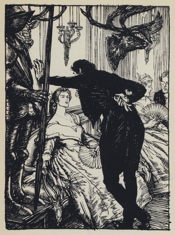 Ilustrace pro Tennysons Maud od Edmund Joseph after Sullivan