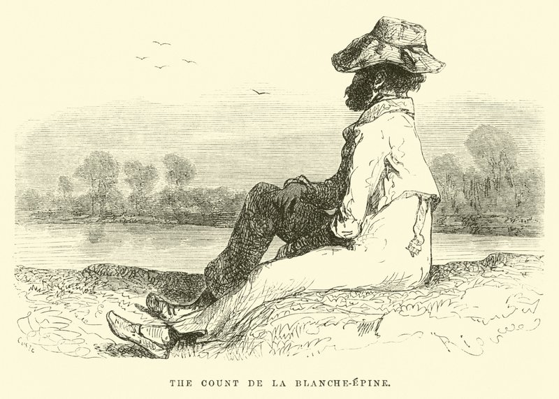Hrabě de la Blanche-Epine od Edouard Riou