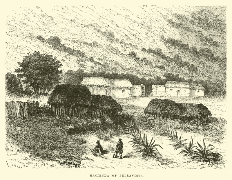 Hacienda z Bellavista od Edouard Riou