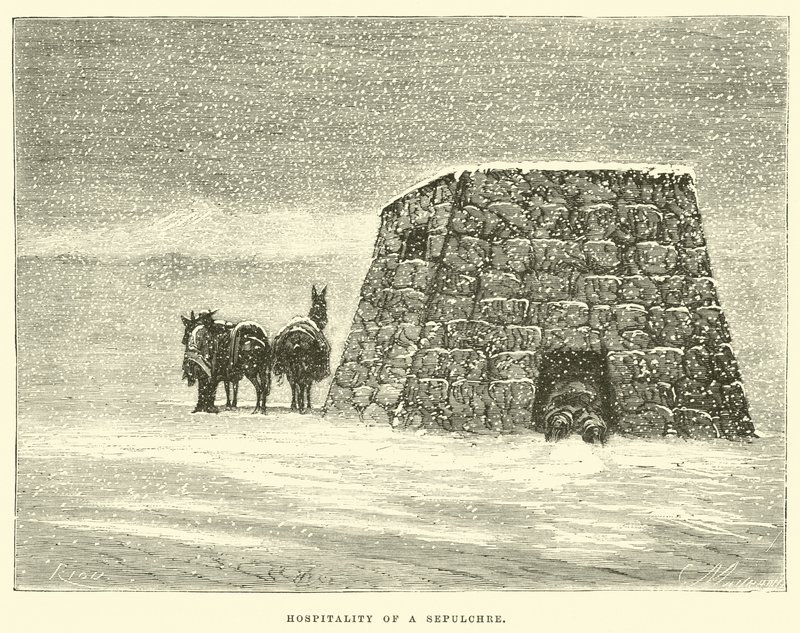 Pohostinnost hrobu od Edouard Riou