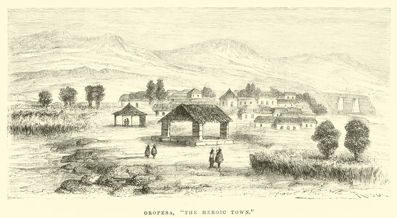 Oropesa, Hrdinské město od Edouard Riou