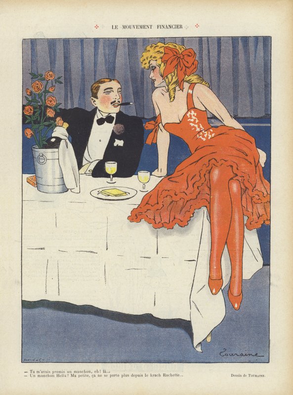 Ilustrace pro Le Rire od Edouard Touraine