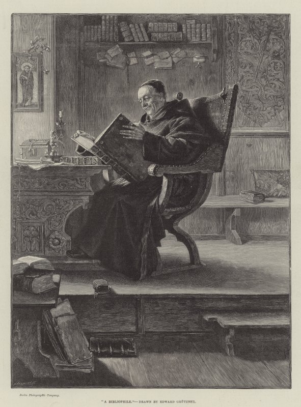 Bibliofil od Eduard von Grutzner