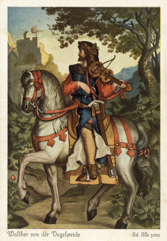 Walther von der Vogelweide od Eduard Ille
