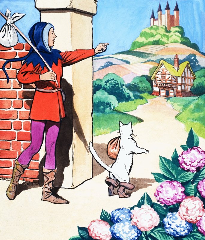 Příběh Puss-in-Boots od Eduardo Teixeira Coelho
