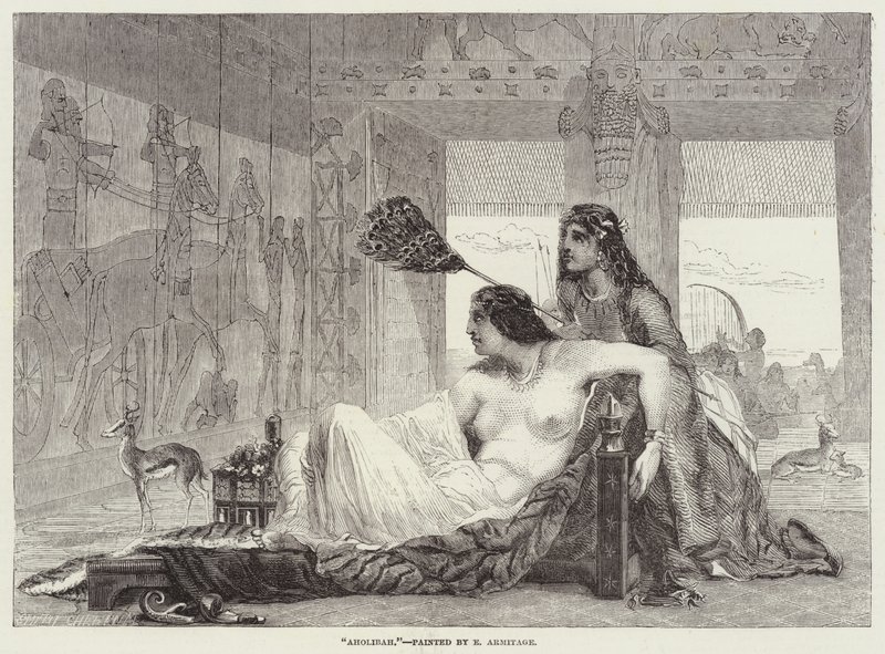 Aholibah od Edward A. Armitage