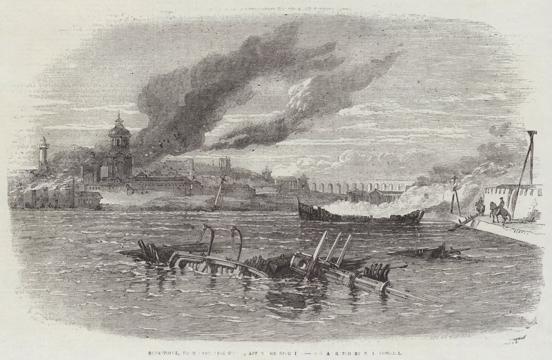 Sebastopol, po Careening Creek od Edward Angelo Goodall
