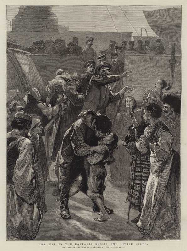 Válka na východě, Velké Rusko a Malá Servia od Edward John Gregory