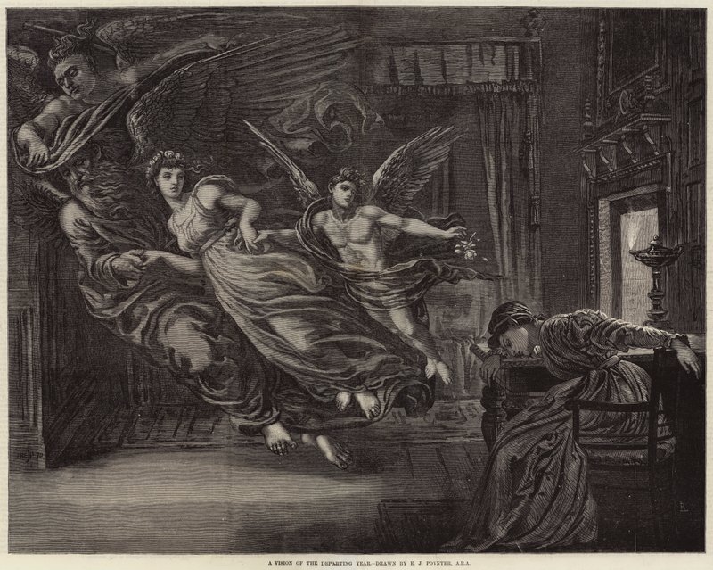 Vize odcházejícího roku od Edward John Poynter