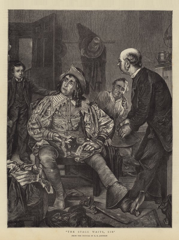 Jeviště čeká, pane od Edward Killingworth Johnson
