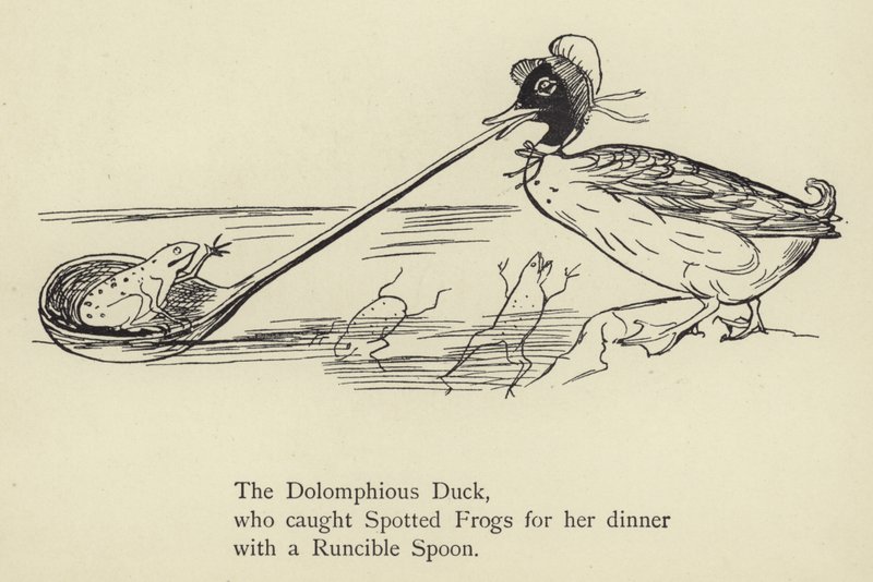 Dolomfská kachna od Edward Lear