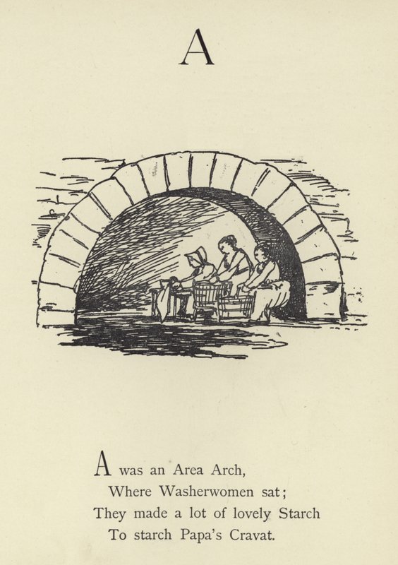 Písmeno A od Edward Lear