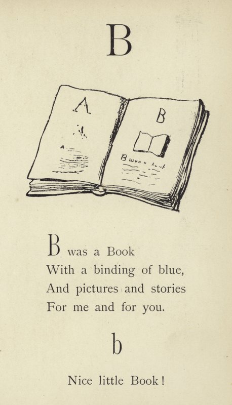 Písmeno B od Edward Lear