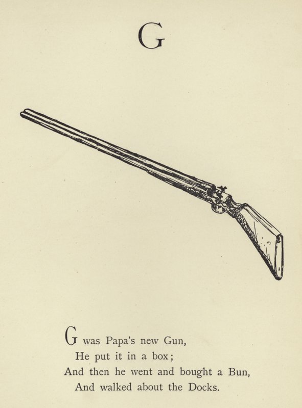 Písmeno G od Edward Lear