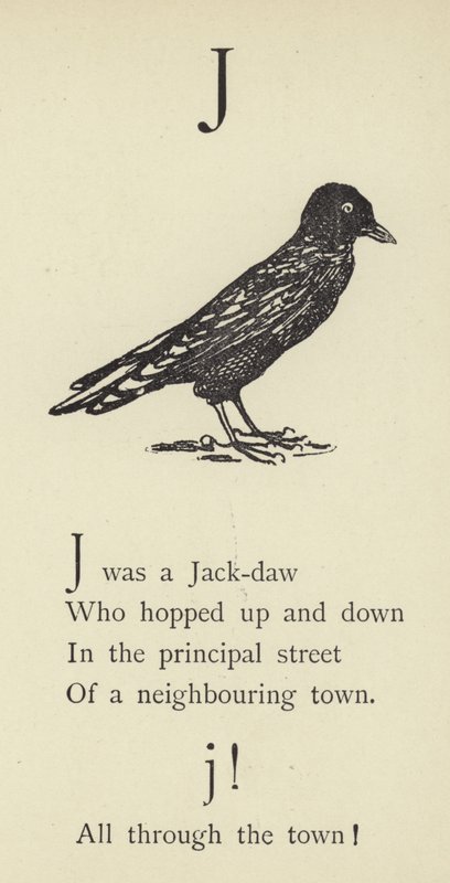 Písmeno J od Edward Lear