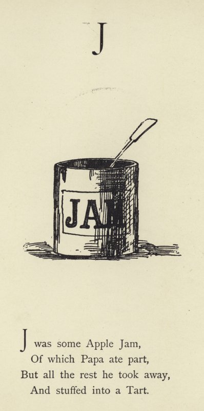 Písmeno J od Edward Lear