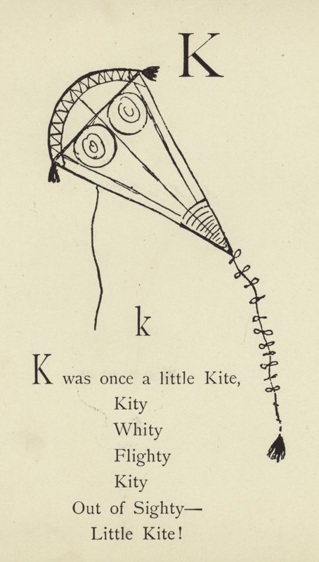 Písmeno K od Edward Lear