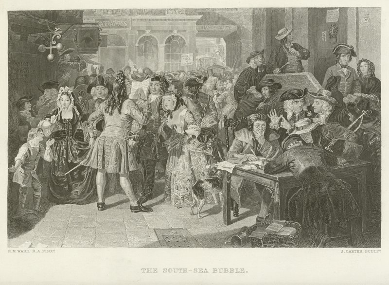 Jižní mořská bublina od Edward Matthew Ward