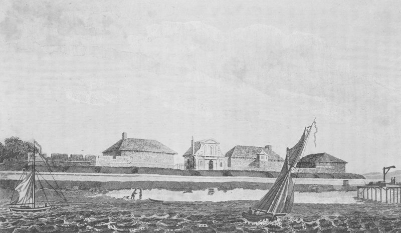 Tilbury Fort (rytina) od Edward (after) Gyfford