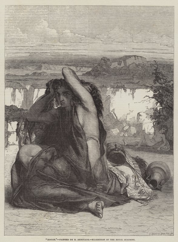 Hagar od Edward A. Armitage