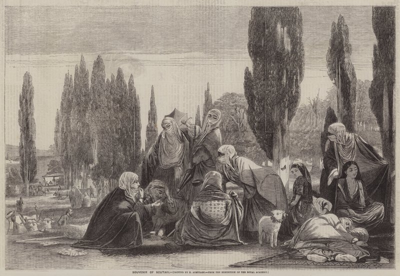 Suvenýr ze Scutari od Edward A. Armitage