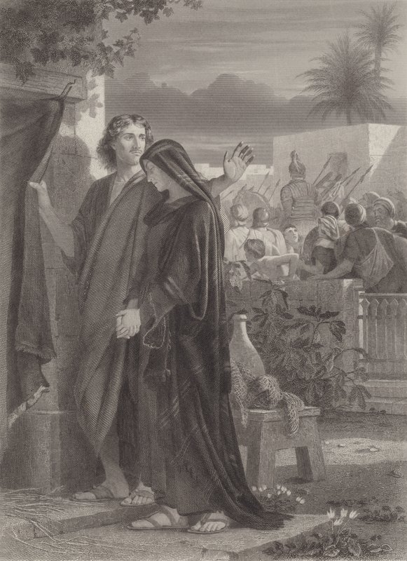 Svatý Jan a matka Ježíšova od Edward A. Armitage